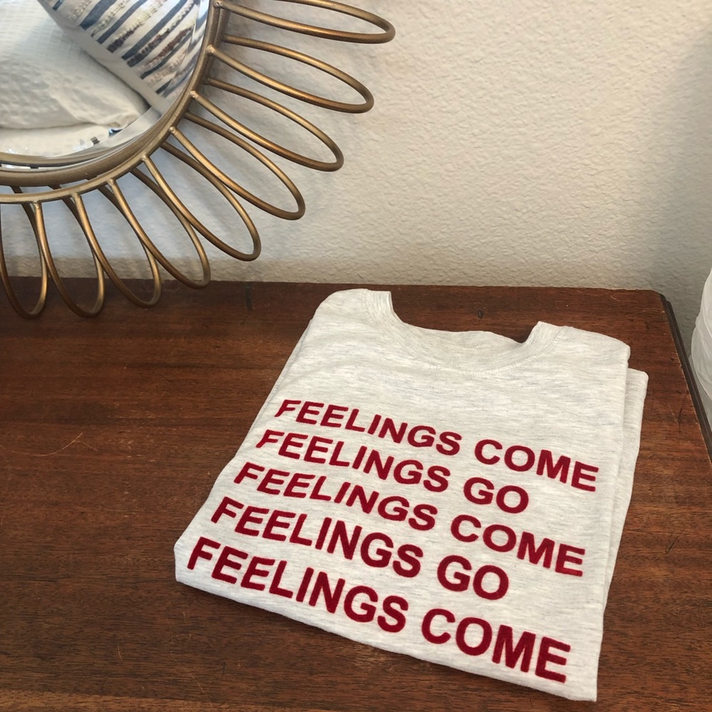 Topshop Feelings Come, Feelings Go T-Shirt